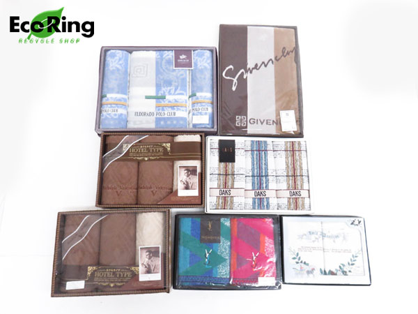 1円 未使用含 サンローラン＆ジバンシィ他 タオル等 計17点HC977