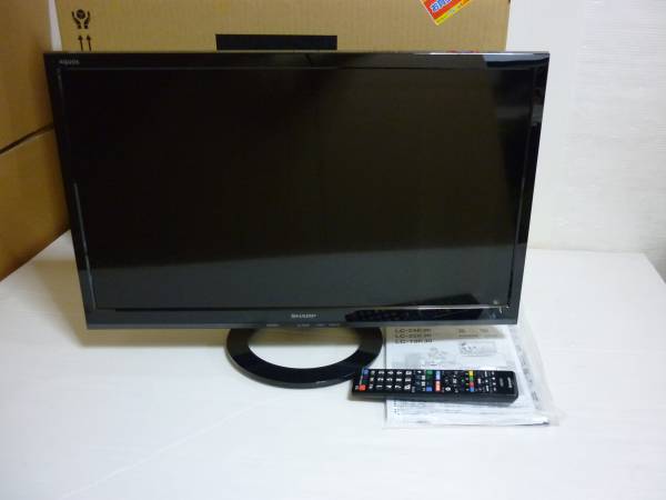 シャープ AQUOS 24型液晶テレビ LC-24K30-B