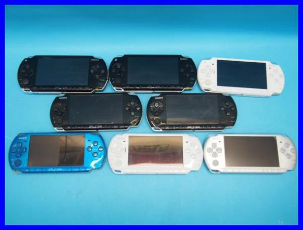 ◎ジャンク SONY PSP-3000 5台 2000 1台 1000 2台合計8台セット