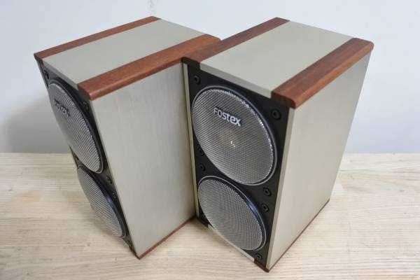 FOSTEX G750 ミニスピーカー 2個セット　ベルデンケーブル FOSTEX G750 mini スピーカー 中古品 FOSTEX G750 ミニスピーカー 2個