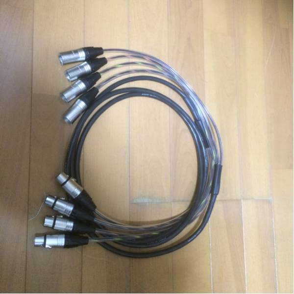 MR202-4AT XLR-XLR CANARE4chマルチケーブル 約3M その5 マルチ