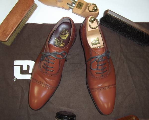 ★ VERO CURIO 革底 ストレートチップ.茶.スコッチグレイン.7★