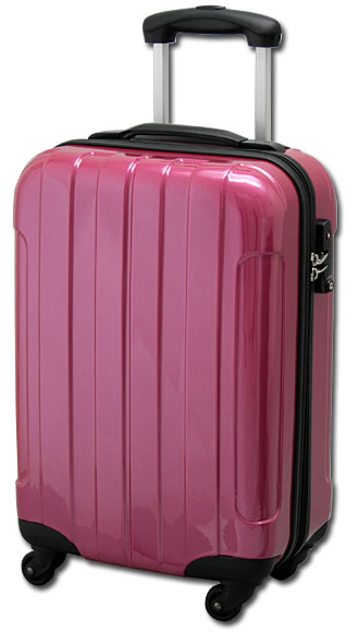 スーツケース機内持ち込み小型超軽量シフレキャリーバッグピンク