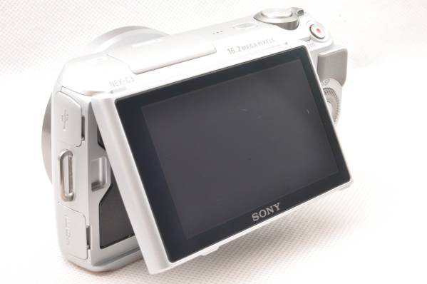 ★美品★ソニー SONY NEX-C3 ボディ #22627 極美品◇SONY ソニー NEX-C3 ボディ ホワイト◇元箱付き ☆美品