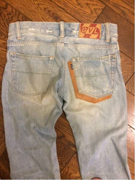 GAVIAL ガビル S ダメージデニム レア 美品 GAVIAL ガヴィル ダメージ 