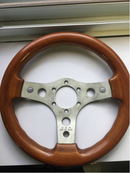 OBA 当時物 ハンドル 30パイ 美品