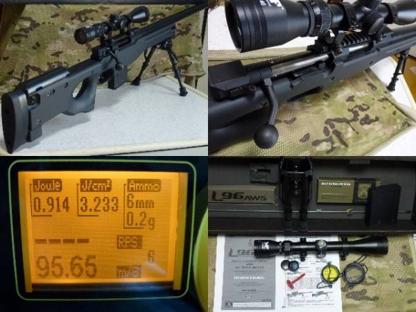 初速85 動作確認済み L96 AWS 東京マルイ