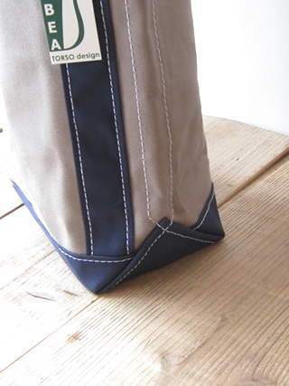 TEMBEA　テンベア　バゲットトート　ショルダー　ネイビー