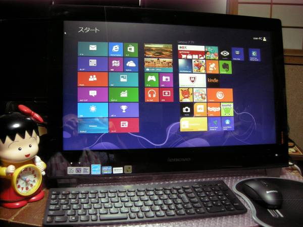 ◆23型 B540p 爆速◆Core-i7 4コア/Win8/Office2013/TVtuner搭載