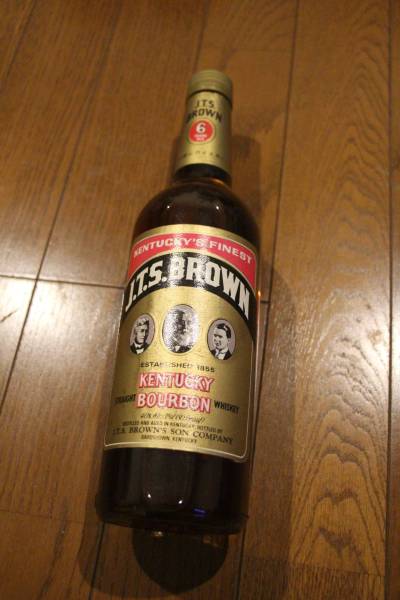 JTSブラウン　未開封品　ハスラーで有名なバーボンです