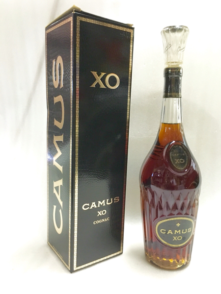取置品 CAMUS XO ロングネックカミュ XO ブランデー 未開栓 古酒 《重要