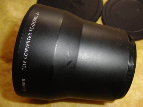 【即決】 Canon G9・G7用テレコンバーターTC-DC58C