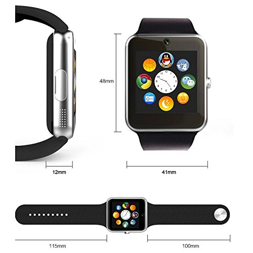 スマートウォッチ MisSmart iPhone &Androidスマートフォン対応