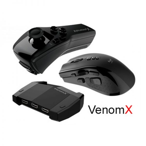 PS4 ヴェノムX VenomX マウス PS3 XBox360 Xbox One PC対応 venomX v3