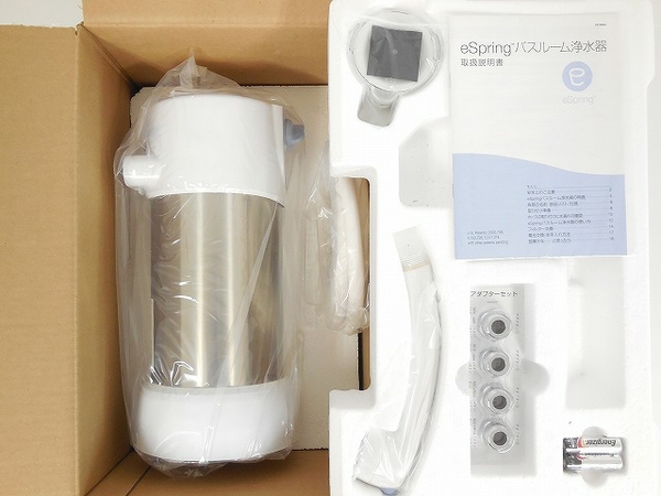 espring【新品・未使用】バスルーム浄水器（形名：101025J