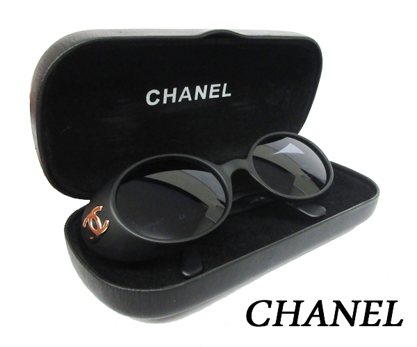 シャネル CHANEL サングラス ココマーク 05976/90405 黒 β 中古・古着