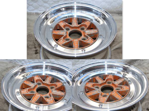 当時物 旧車 SSR スピードスター マークⅢ MK-Ⅲ3 14X6.5J +4