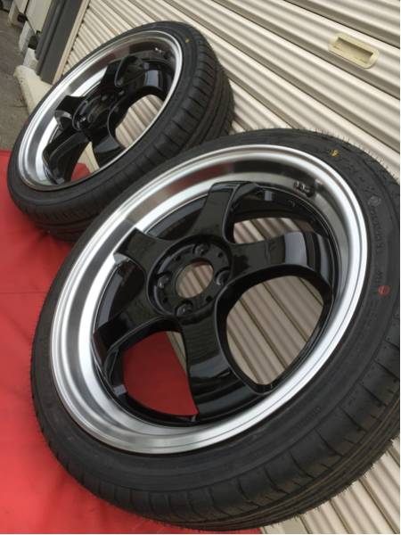 超美品 K36 17インチ 165/45 深リム 軽 軽自動車 ワゴンR ムーブ
