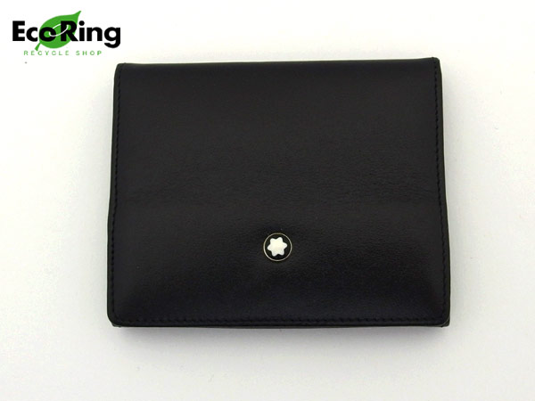 1円 モンブラン ホワイトスター コインケース ブラック AU234