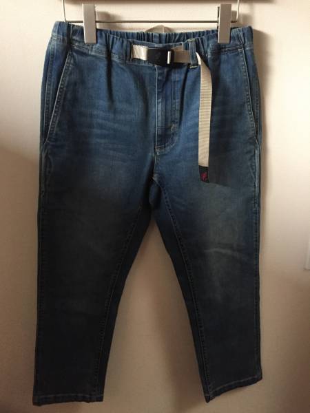 16ss M グラミチ スキニー デニムテーパードクロップドパンツ