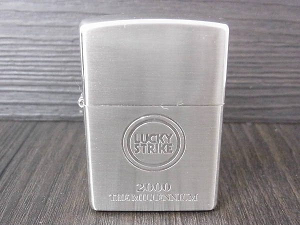 ZIPPO/ジッポー ラッキーストライク ミレニアム 2000年製 ZIPPO/ジッポー ラッキーストライク ミレニアム 2000年製