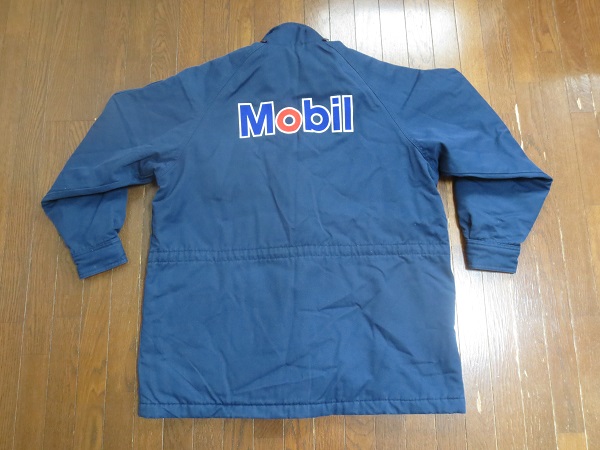 モービル L Mobil-F1 | Mobil ナイロンジャケット グレー レーシング 