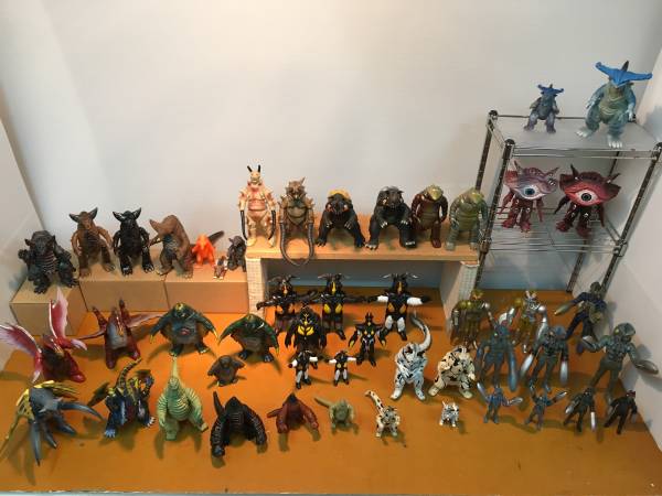 大量 ウルトラ怪獣 ソフビ フィギュア バルタン ゼットン ゴモラ