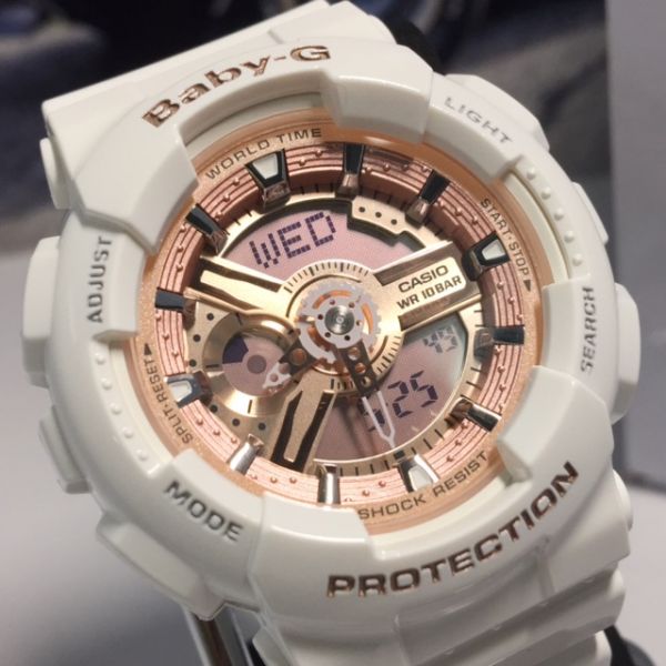 新品CASIO Baby-G カシオ ベビーG 腕時計 ホワイト アナデジ