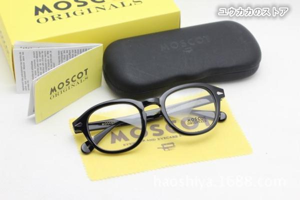 新品MOSCOT LEMTOSHメガネフレーム*ジョニー・デップ愛用 L/黒