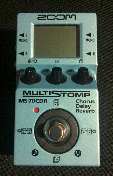 ZOOM MS-70CDR 空間系マルチエフェクター