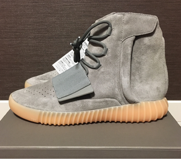 国内正規 レシート付 28.5cm adidas Yeezy BOOST 750 Light Grey