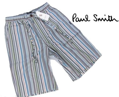 ※515新品 ポールスミス マルチストライプ ショートパンツ 3L
