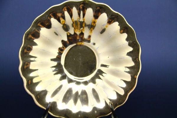 超贅沢品 Wade 英国 1940年+オールゴールド カップ&ソーサー No1