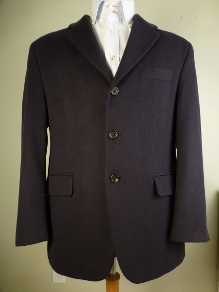 ◆ラルフローレン ジャケット 紺 カシミア100% 40S 165恰幅良