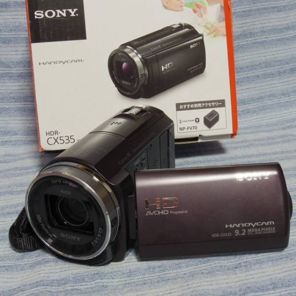 SONY HDR-CX535(T) おまけ付き 専用 SONY HDR-CX535 ボルドーブラウン
