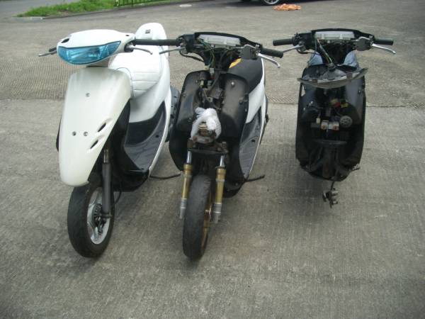 HONDA DIOaf62 実動エンジン！5868km 注目!!】◇ライブDio◇実働エンジン◇3台セット売切り 現状車 ホンダ
