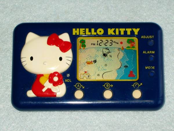 TOMY キティ ゲームウォッチ HELLO KITTY SEASIDE HOLIDAY USED 【公式