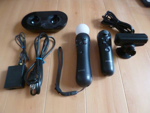 モーション＆ナビゲーションコントローラー、充電器等フルセット Move