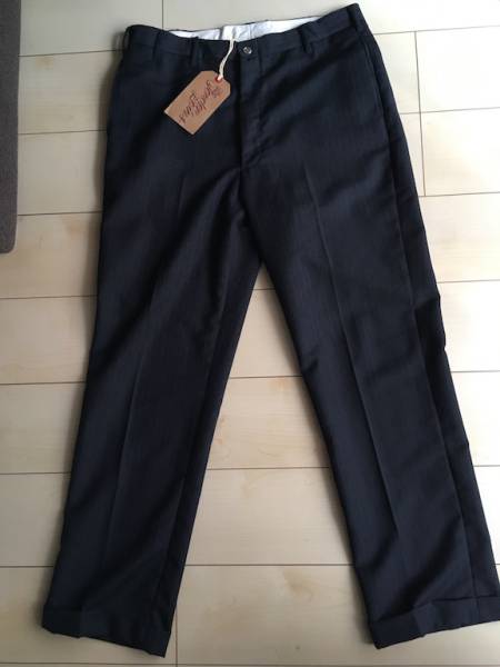 テンダーロイン tenderloin T-S.W PNT 美品 M グレー 16ss テンダーロイン tenderloin T-S.W PNT 美品 M グレー 16ss