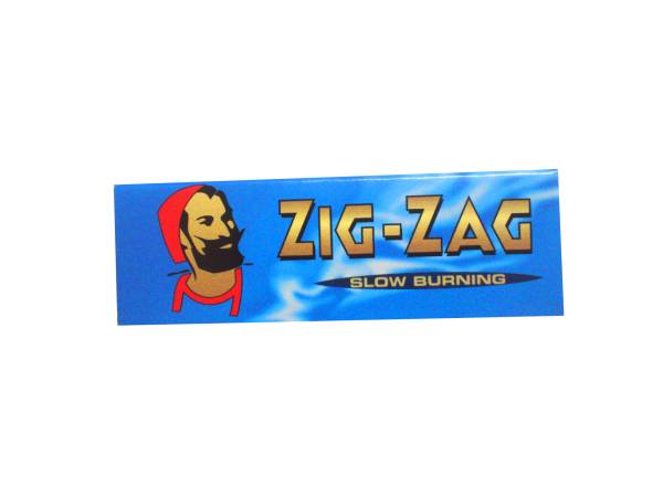 ●ZIG ZAG ジグザグ・ブルー・シングル100個セット 送料164円～