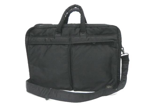 ポーター タンカー2WAY ブリーフ ケース622-07136バッグ黒 吉田