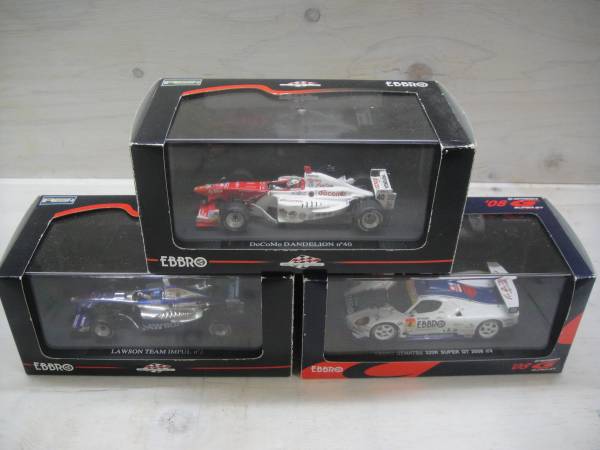 EBBRO ミニカー 6台セット売り 1/43スケール ② EBBRO エブロ 1/43