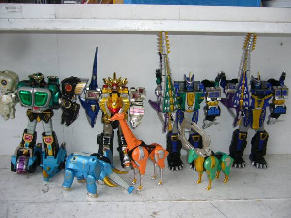 送100サ[33]百獣合体DXガオキング ブルームーン 他セット