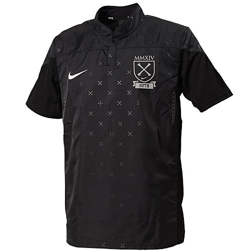 NIKE NFTB SELECT クロス ピステトップ 半袖 Sサイズ Black