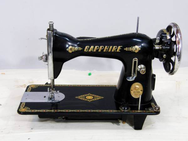 SAPPHIRE サファイア Yahoo!オークション KK2-61 現状品 黒ミシン 足