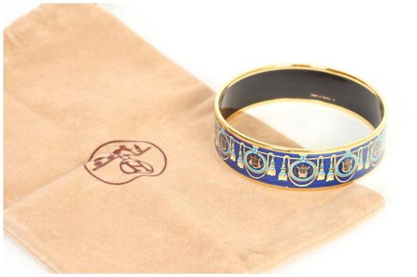 エルメスHERMES エマイユGMバングル[LACM27547]