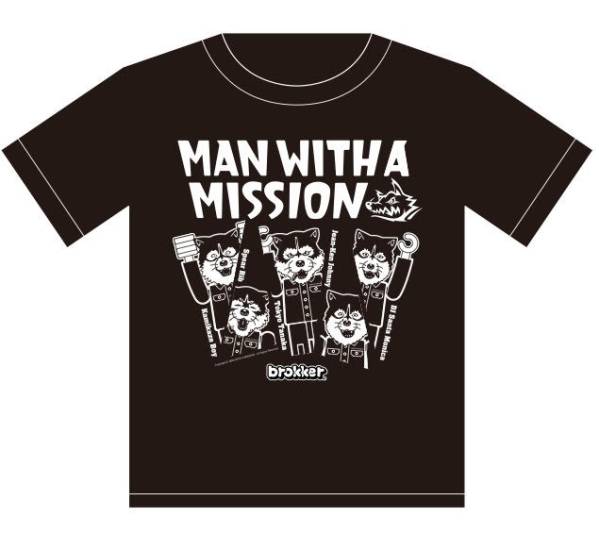 MAN WITH A MISSION ブロッカーコラボTシャツ ヴィレヴァン限定M