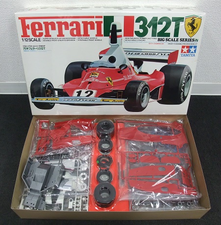 正規品，品質保証 タミヤ TAMIYA 75年フェラーリ 312T No.3195