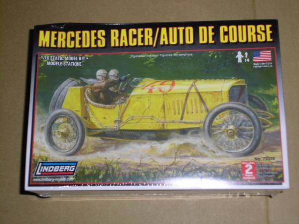 リンドバーグ 1/16 1914年 メルセデス レーサー AUTO DE COURSE