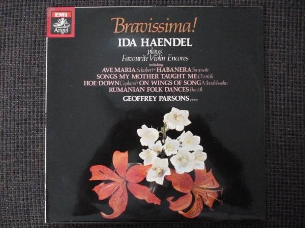 英EMI ASDイダ・ヘンデル(Vn)　Bravissima！　極美